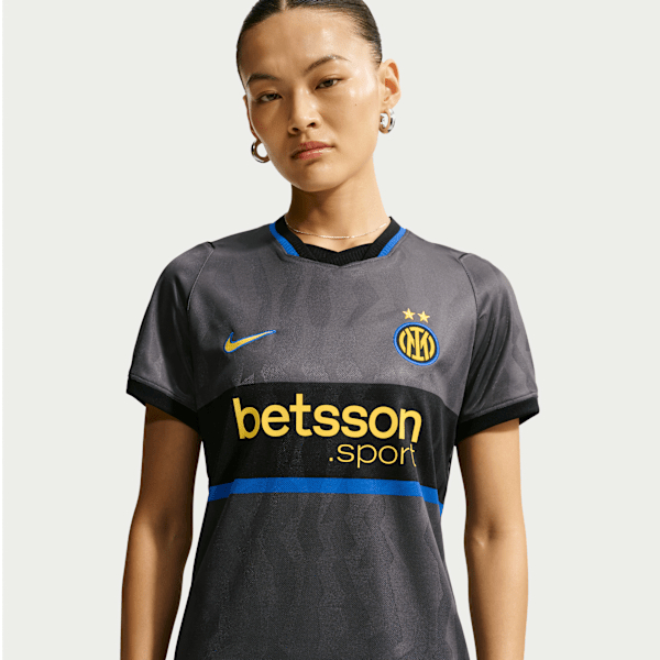 3e maillot de foot Replica Nike Dri-FIT Inter Milan 2026/27 Stadium pour femme - Gris
