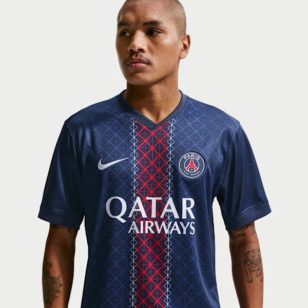 Maillot de foot Replica Nike Dri-FIT Paris Saint-Germain 2025/26 Stadium Domicile pour homme - Bleu