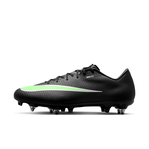Chaussure de foot basse à crampons pour terrain gras Nike Mercurial Vapor 17 Academy - Noir