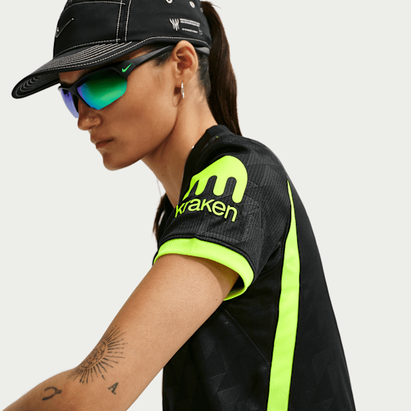 Maillot de foot Replica Nike Dri-FIT Atlético Madrid 2026/27 Stadium Extérieur pour femme - Noir