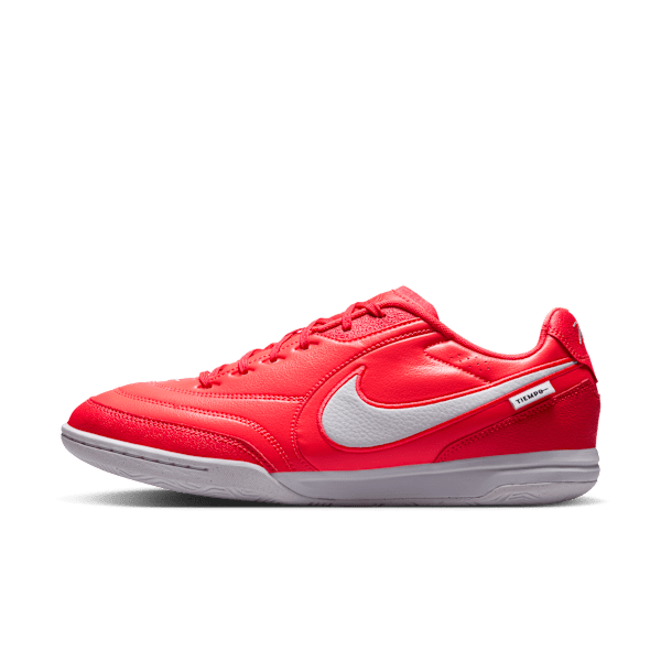 Chaussure de foot en salle coupe basse Nike Tiempo Streetgato - Rouge