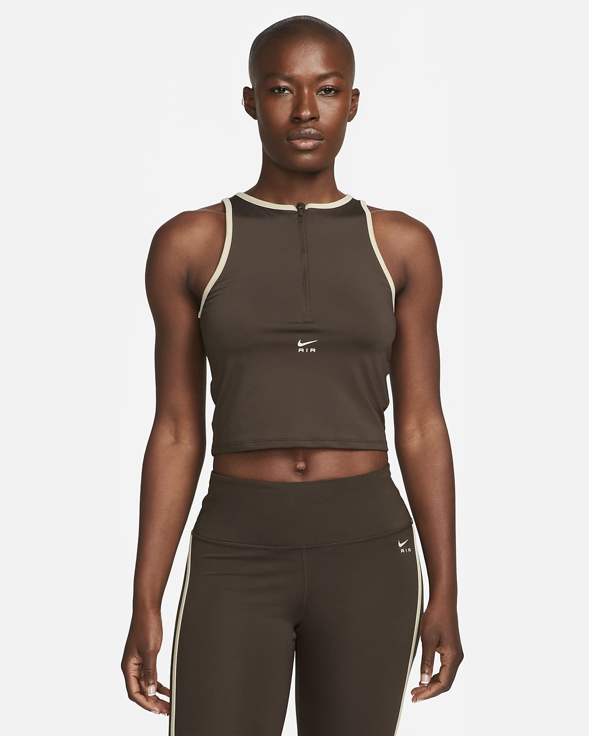 Cropped nike air shop