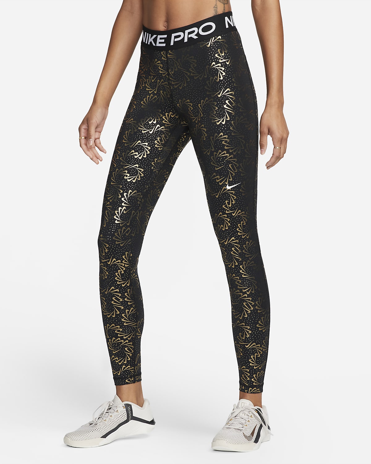 Gold nike pros outlet