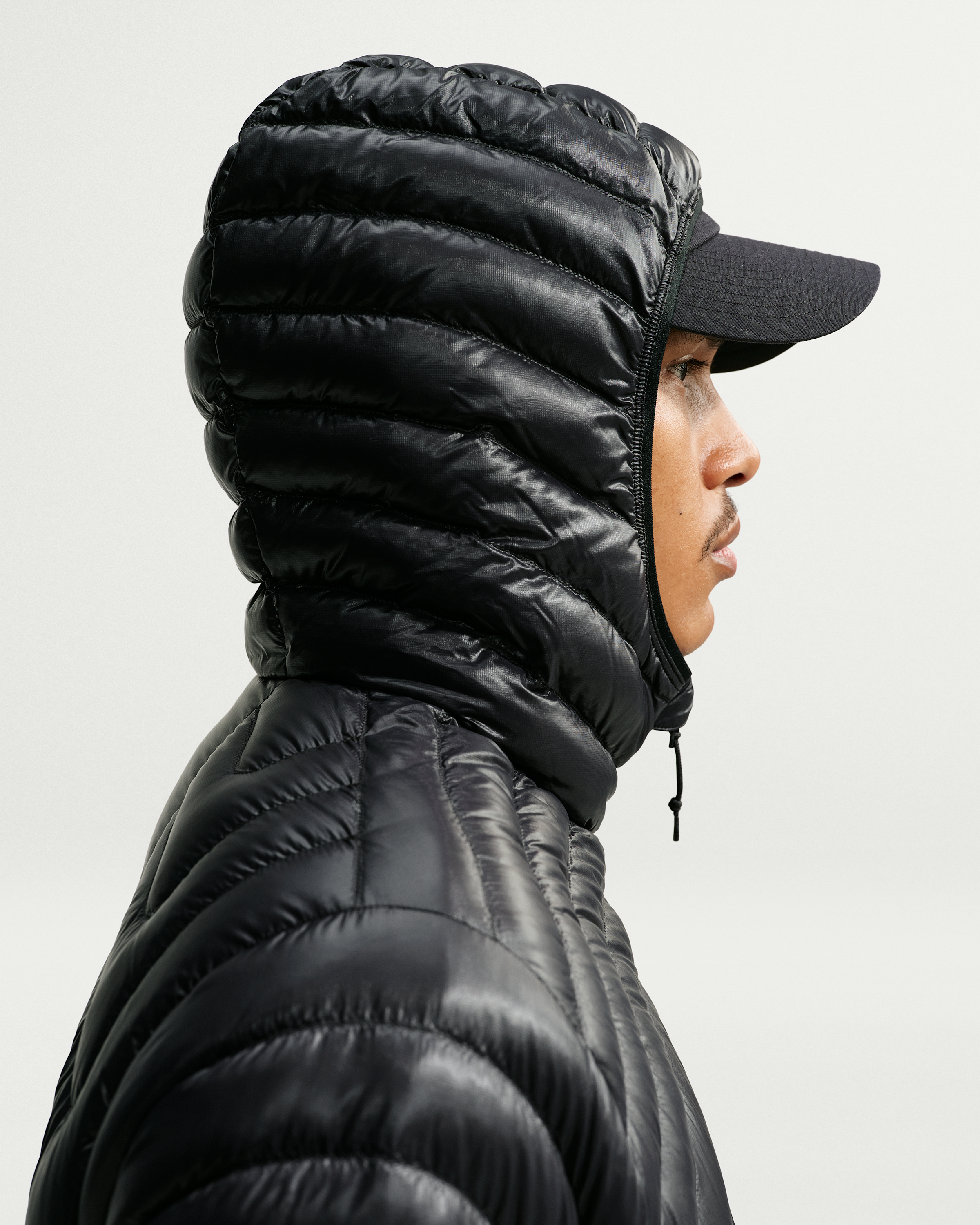 ACG Lava Flow Ultralight Men's Therma-FIT ADV Down Jacket - Black/Black/Black/Summit White - View 6