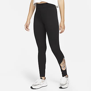 Nike Sportswear Essential Magas derekú mintás női leggings