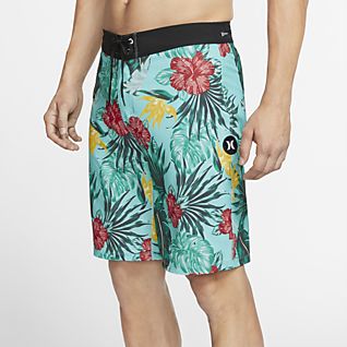 mens hurley swim trunks
