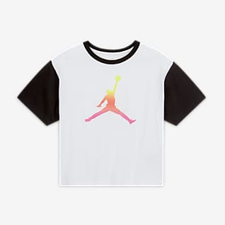 Girls Jordan Tops \u0026 T-Shirts. Nike GB