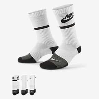 Nike Everyday Calcetas con amortiguación para niños (3 pares)