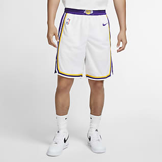 Los Angeles Lakers Pánské kraťasy Nike NBA Swingman