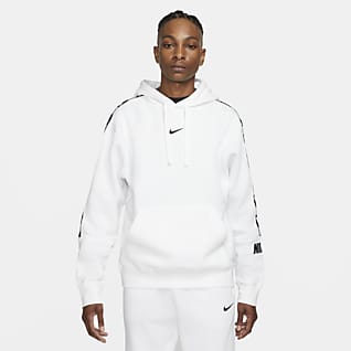 white nike hoodie mens