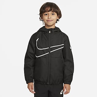 Nike Sportswear Windrunner Kurtka z zamkiem na całej długości dla małych dzieci