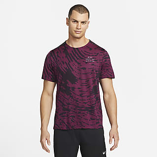 Nike Dri-FIT Run Division Rise 365 Ανδρική κοντομάνικη μπλούζα για τρέξιμο