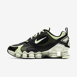 nike shox femme verte