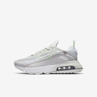 all white air max for kids