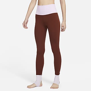 Nike Yoga Luxe Color-Block 7/8 女子高腰紧身裤