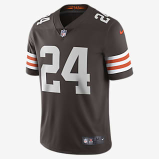 NFL Cleveland Browns Nike Speed Machine (Nick Chubb) Men's Limited Football Jersey