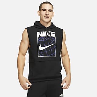 Nike Dri-FIT Men's Sleeveless Graphic Training Hoodie