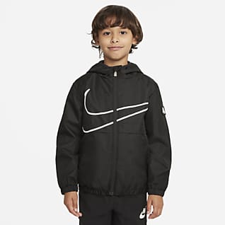 Nike Sportswear Windrunner Chamarra de cierre completo para niños talla pequeña