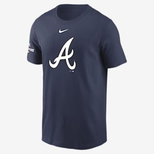 Nike 2021 World Series Champions Gold Logo (MLB Atlanta Braves) Men's T-Shirt