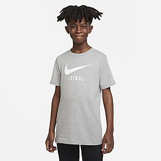 Nike Swoosh Fußball-T-Shirt für ältere Kinder