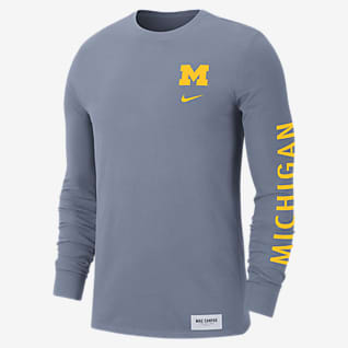 Nike College (Michigan) Men's Long-Sleeve T-Shirt