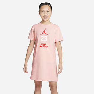 Jordan Jumpman 大童（女孩）T恤式连衣裙
