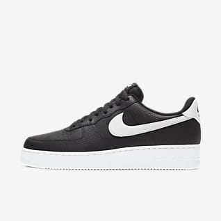 new nike air force black and white