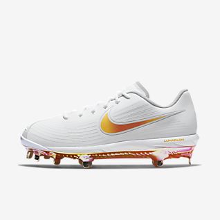 white nike softball cleats