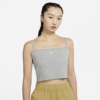 Nike Sportswear Essential “了不起！舞社”同款女子罗纹短款上衣
