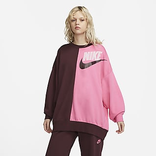Nike Sportswear Sweatshirt de dança de lã cardada extremamente folgada