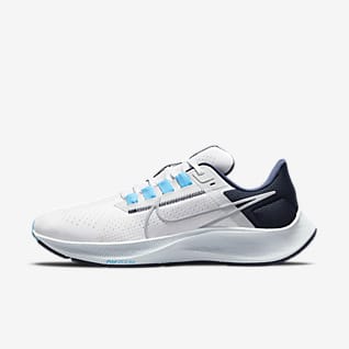 white and teal nike shoes