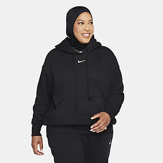 Nike Sportswear Phoenix Fleece Huvtröja i oversize-modell för kvinnor