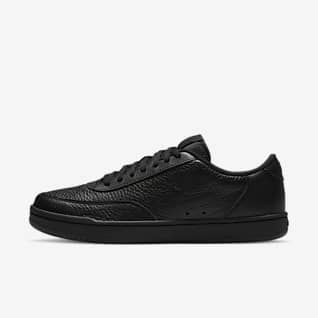 nike blanche cuir