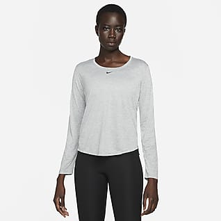 Nike Dri-FIT One Camiseta de manga larga de ajuste estándar - Mujer