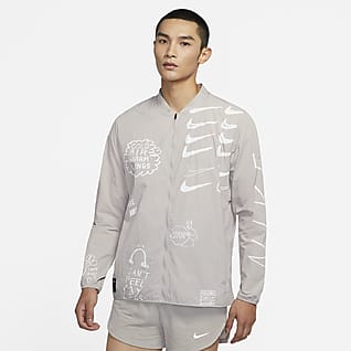 Nike Men's Printed Running Jacket