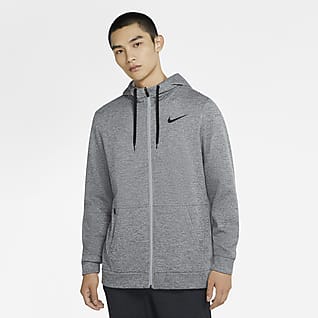 mens black nike zip up