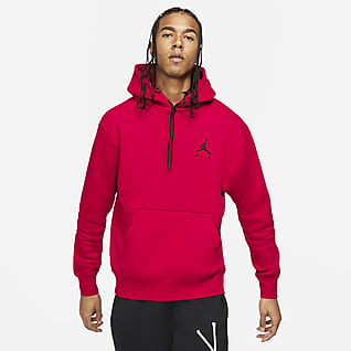 Red jordan hoodie mens Clearance