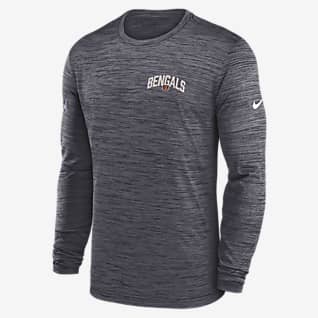 Nike Dri-FIT Velocity Athletic Stack (NFL Cincinnati Bengals) Men's Long-Sleeve T-Shirt