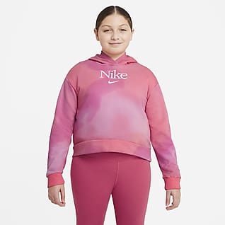 Nike Sportswear Huvtröja för ungdom (tjejer) (utökade storlekar)