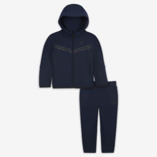 Nike Sportswear Tech Fleece Baby (12-24M) Zip Hoodie and Pants Set