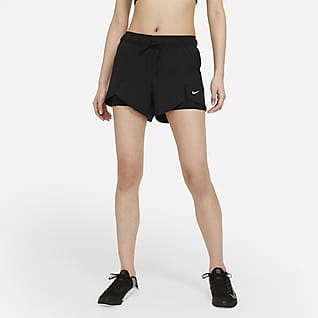 Nike Flex Essential 2-in-1 กางเกงเทรนนิ่งขาสั้นผู้หญิง
