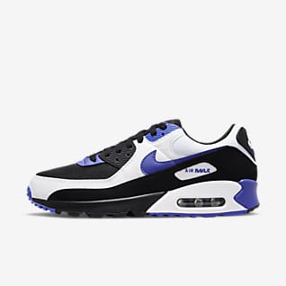 Black blue nike air max