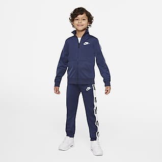 nike blue and black tracksuit
