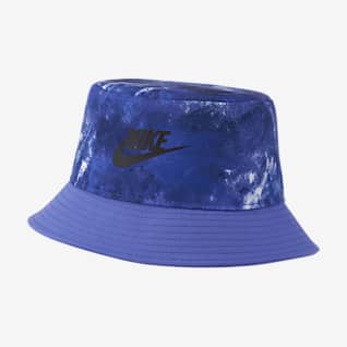 navy blue nike bucket hat
