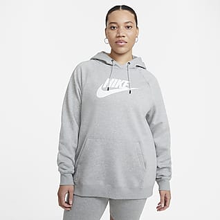 Nike Sportswear Essential Sudadera con capucha para mujer (talla grande)