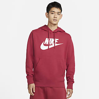Nike Sportswear Club Fleece Sudadera con gorro sin cierre con estampado