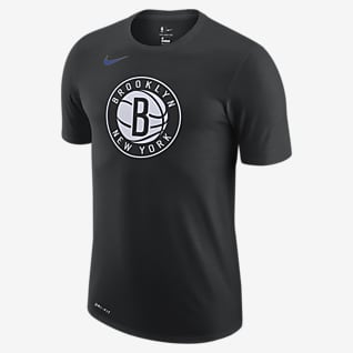 Brooklyn Nets City Edition Logo T-shirt Nike Dri-FIT NBA - Uomo