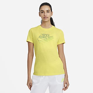 Womens Yellow Tops \u0026 T-Shirts. Nike.com