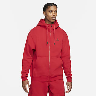 jordan hoodie red