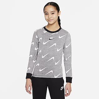 Nike Sportswear Långärmad T-shirt för ungdom (tjejer)